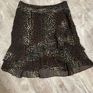 Woman silk skirt